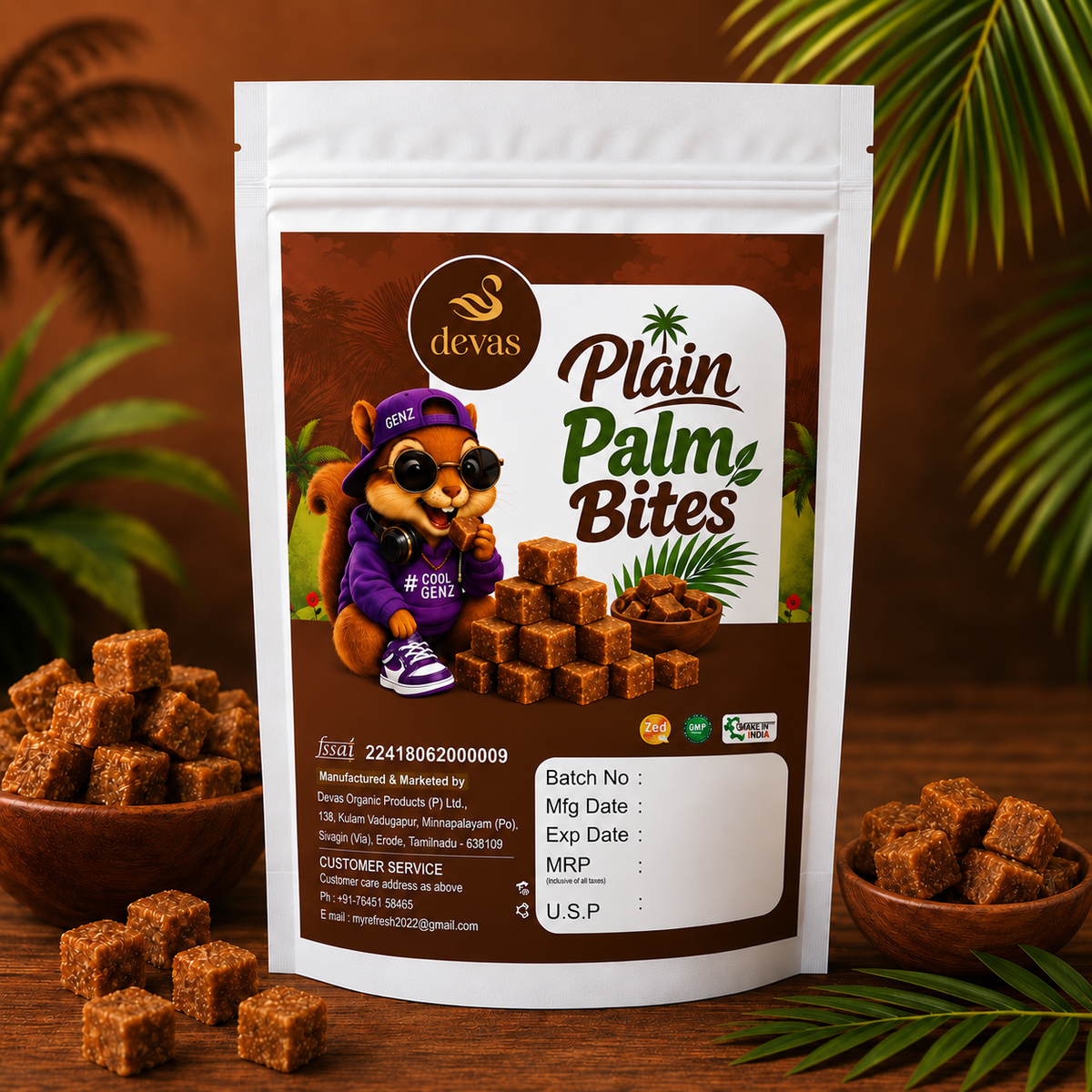 Plain Palm Bites