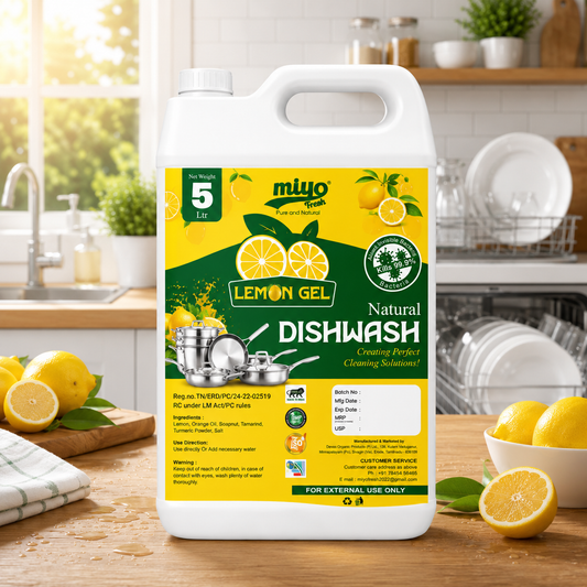 Dishwash Lemon Gel - 5L
