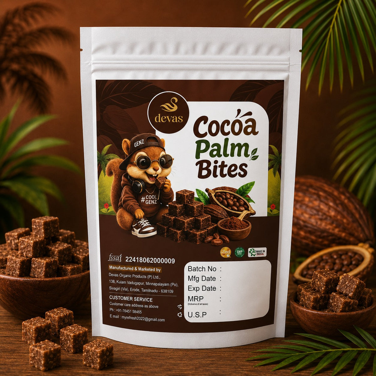 Cocoa Palm bites